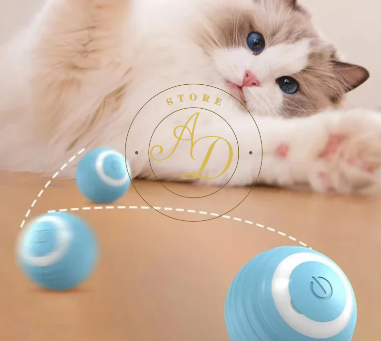 Interactive Self-Moving Pet Ball – Ultimate Playtime & Training Toy for Kittens & Cats!