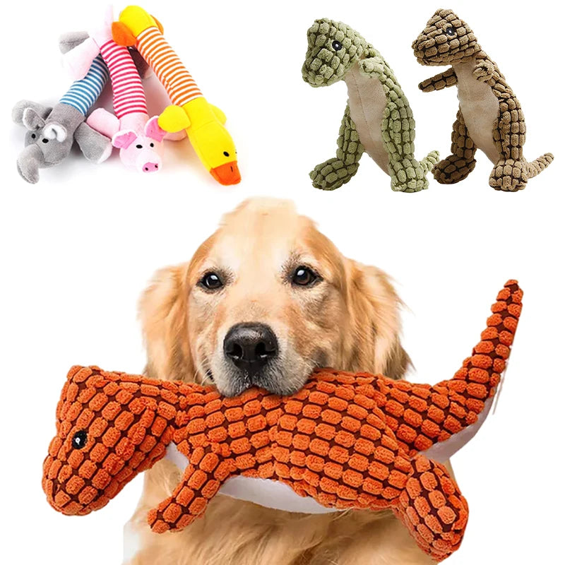 Interactive Pet Squeak Toy for Dogs & Cats: Fun, Durable, and Engaging Playtime Companion!