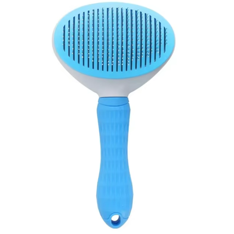 Ultimate Pet Grooming Comb: Stainless Steel Brush for Long-Haired Dogs & Cats