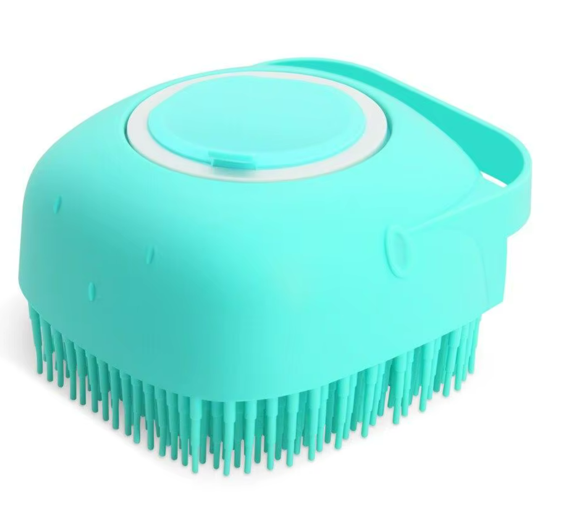 Pamper Your Pet with a 2-in-1 Dog & Cat Shampoo Brush and Massage Comb – Perfect Grooming Tool!