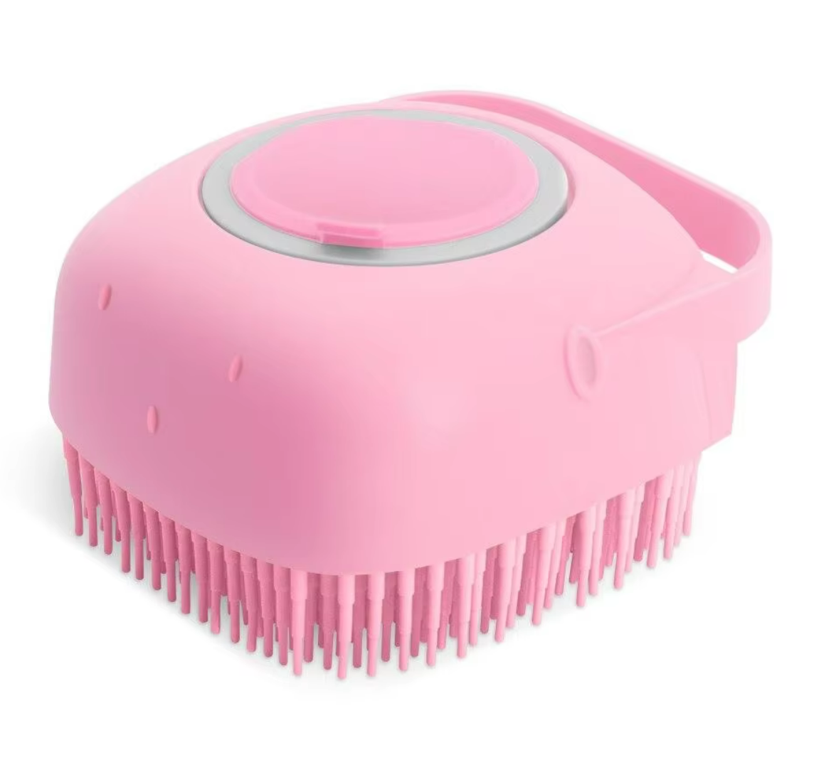 Pamper Your Pet with a 2-in-1 Dog & Cat Shampoo Brush and Massage Comb – Perfect Grooming Tool!