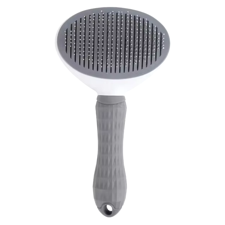 Ultimate Pet Grooming Comb: Stainless Steel Brush for Long-Haired Dogs & Cats