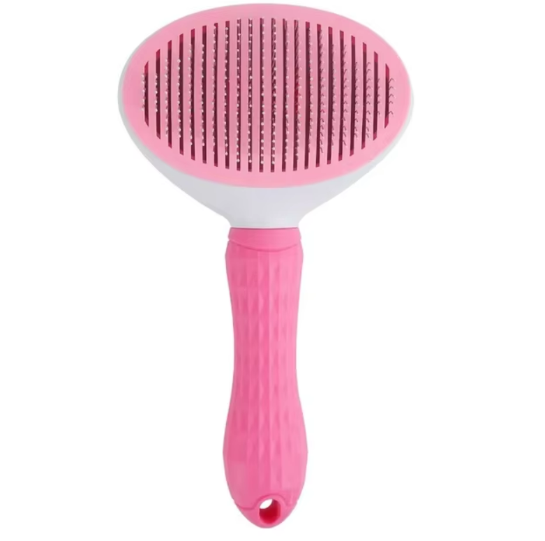 Ultimate Pet Grooming Comb: Stainless Steel Brush for Long-Haired Dogs & Cats